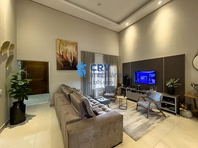 Casa com 583m² 3 quartos e 4 banheiros, à venda, no bairro Cond Villagio Do Engenho em Cambé