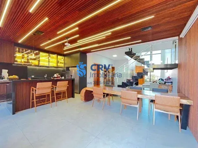 Casa com 256m² 3 quartos e 4 banheiros, à venda, no bairro Conjunto Habitacional Alexandre Urbanas em Londrina