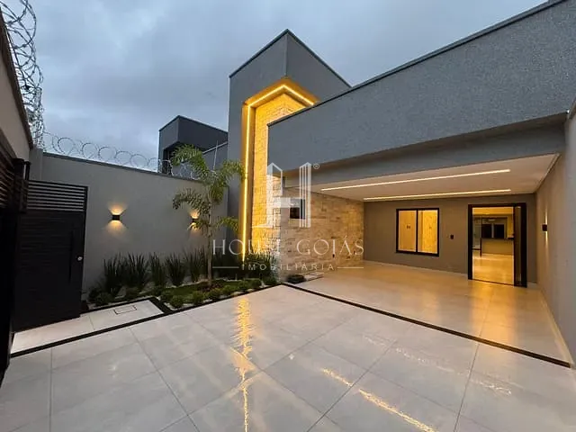 Casa 3 quartos e 3 banheiros, à venda, no bairro Jardim Atlântico em Goiânia