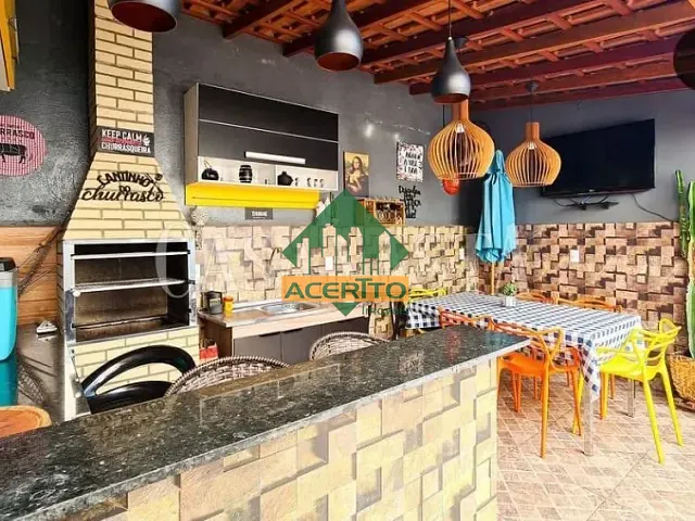 Casa com 125m² 2 quartos e 2 banheiros, à venda, no bairro Umuarama em Araçatuba