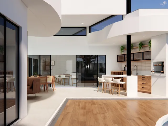 Casa com 600m² 4 quartos e 5 banheiros, à venda, no bairro Alphaville em Rio das Ostras