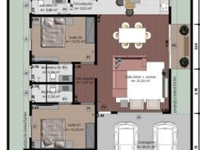 Foto do Casa - Casa à venda 3 Quartos, 3 Suites, 4 Vagas, 300M², Residencial Golden Park, Jacareí - SP | Condomínio Golden Park | RUSSI IMÓVEIS