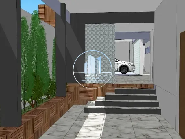 Casa com 100m² 3 quartos e 2 banheiros, para alugar, no bairro Centro em Pouso Alegre