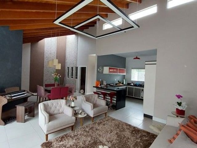 Foto do Casa - Casa com 3 dormitórios, 138 m² - venda por R$ 1.050.000,00 ou aluguel por R$ 5.500,00/mês - Villa Branca - Jacareí/SP | INDEPENDENCE NEGOCIOS IMOBILIARIOS LTDA