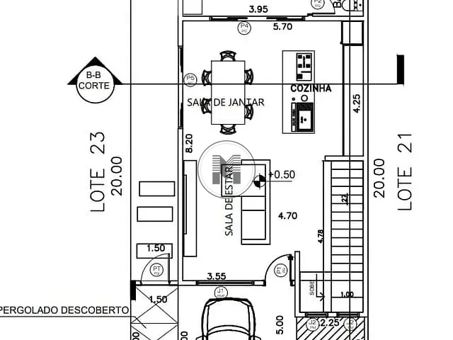 Casa 3 quartos e 2 banheiros, à venda, no bairro Morada dos Nobres em Taubaté