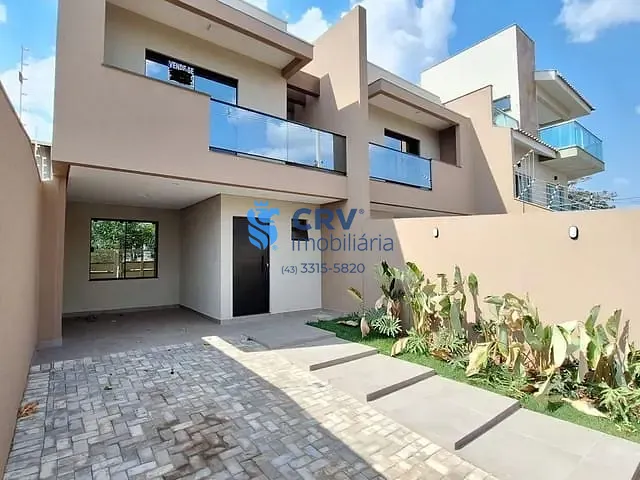 Casa com 138m² 3 quartos e 3 banheiros, à venda, no bairro Jardim Portal de Itamaracá em Londrina