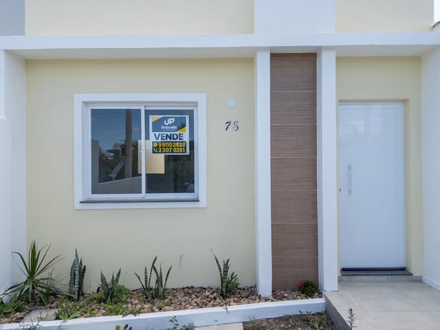 Foto do Casa - Casa térrea nova de 2 dormitórios nas três vendas, Pelotas | UP Imóveis