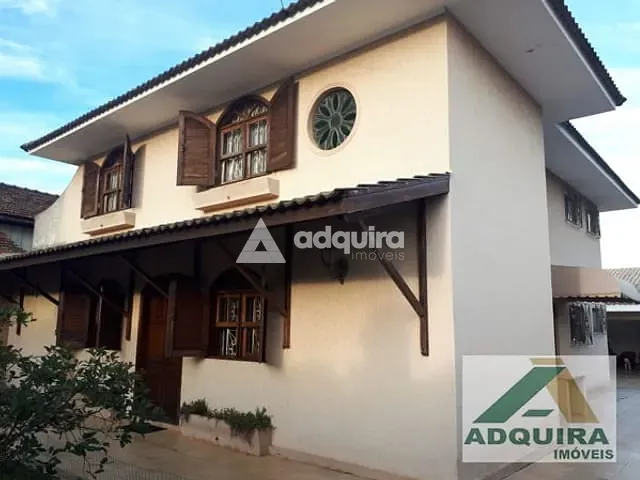 Sobrado com 462m² 3 quartos e 4 banheiros, à venda, no bairro Oficinas em Ponta Grossa