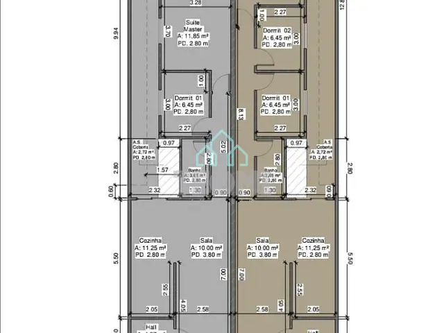 Casa 3 quartos e 1 banheiro, à venda, no bairro Residencial Antares em Taubaté
