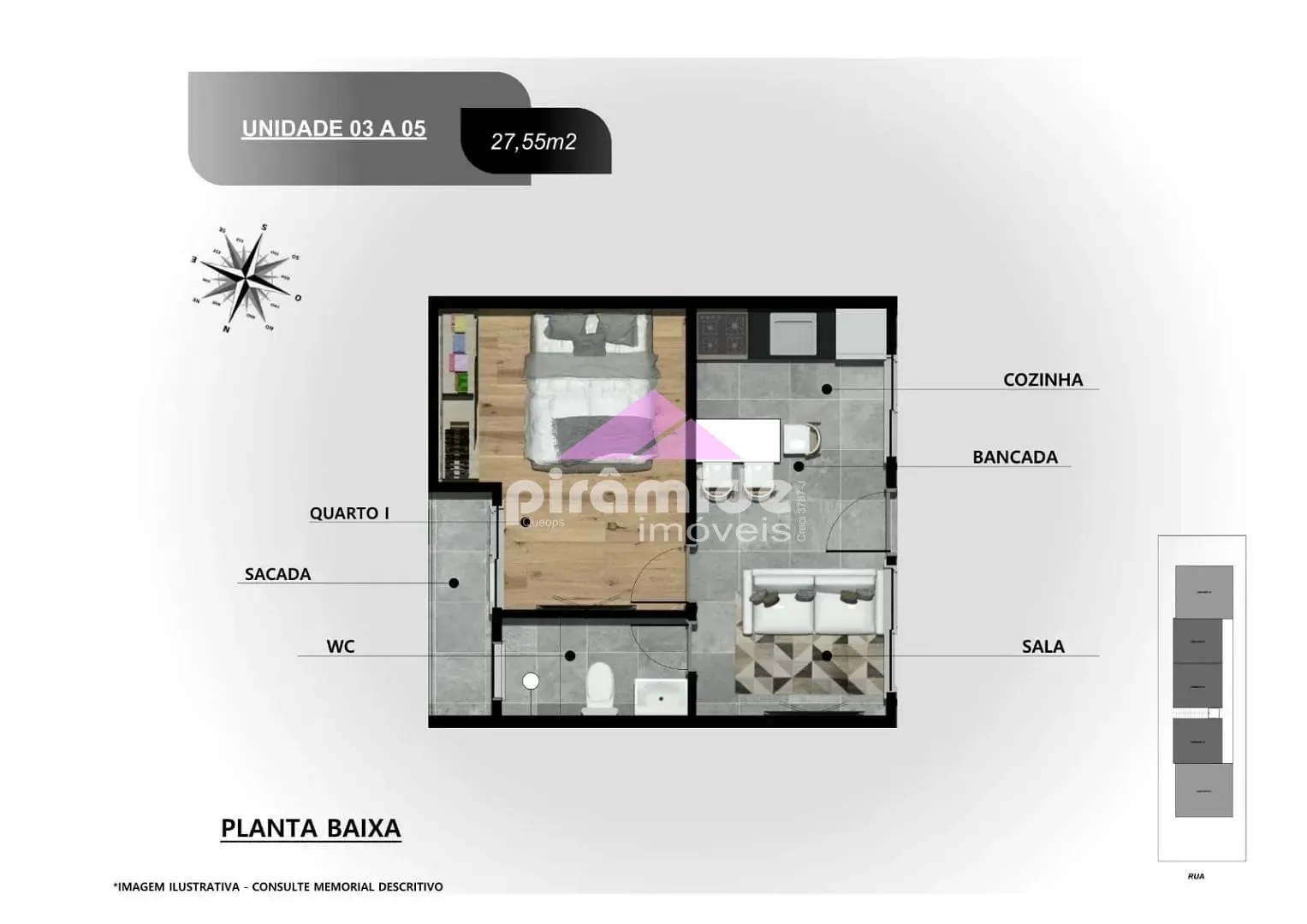 Casa, 1 quarto, 42 m² - Foto 25