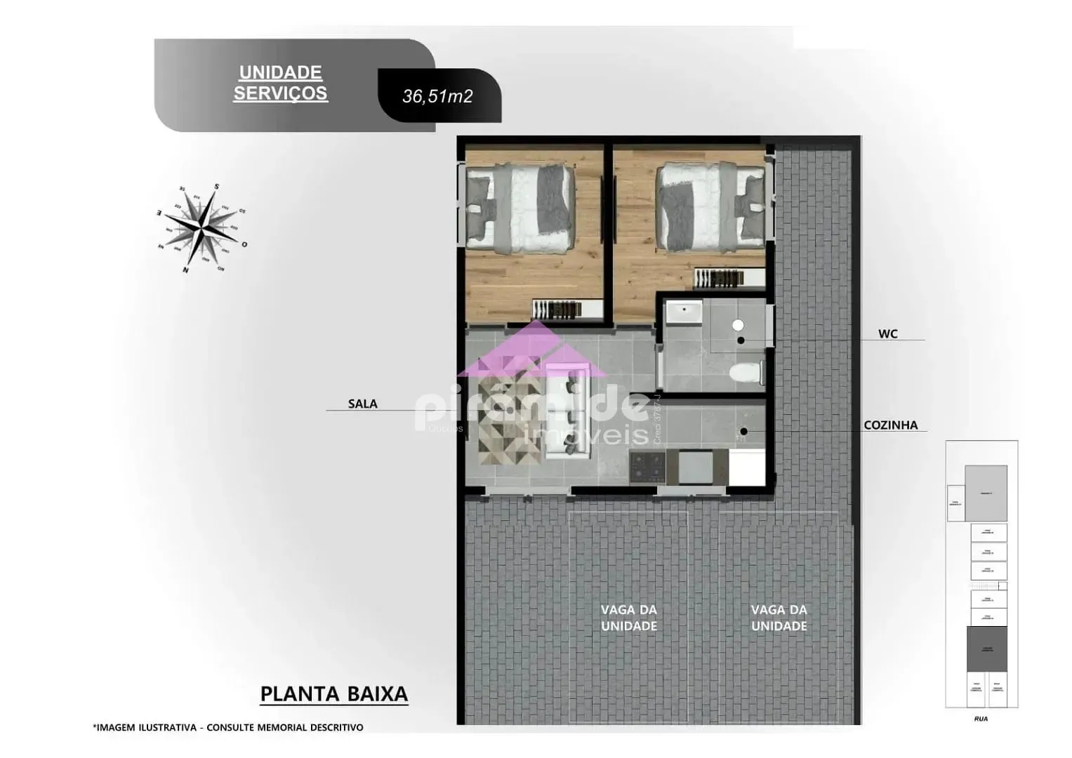 Casa, 1 quarto, 42 m² - Foto 21