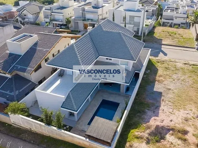 Casa com 462m² 4 quartos e 6 banheiros, à venda, no bairro Condomínio Residencial Jaguary em São José dos Campos