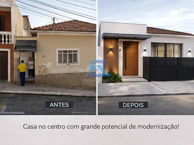Casa com 215m² 3 quartos e 2 banheiros, à venda, no bairro Centro em Itatiba