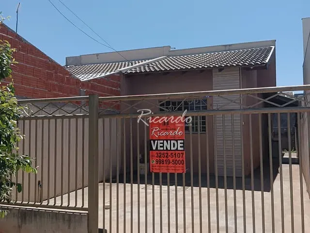 Casa com 125m² 2 quartos e 1 banheiro, à venda, no bairro Jardim Nobre em Rolândia