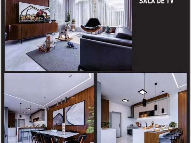 Casa 3 quartos e 4 banheiros, à venda, no bairro Uberaba em Curitiba