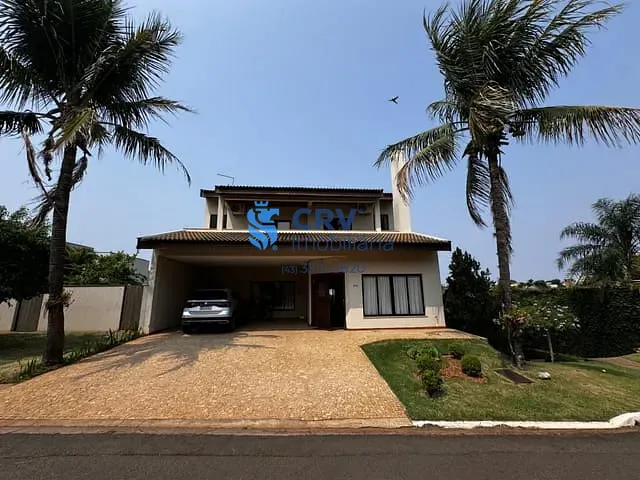 Casa com 420m² 3 quartos e 4 banheiros, à venda ou para alugar, no bairro Terras de Santana II em Londrina