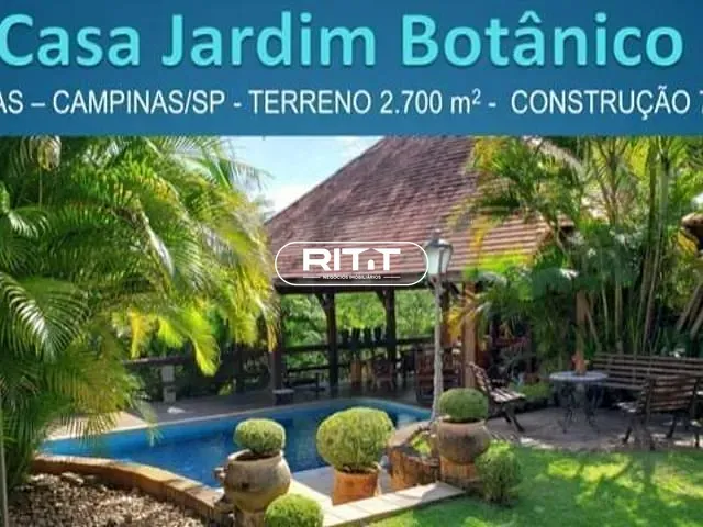Casa com 2700m² 3 quartos e 4 banheiros, à venda, no bairro Jardim Atibaia (Sousas) em Campinas