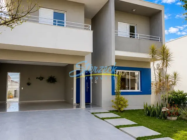 Casa 3 quartos e 4 banheiros, à venda, no bairro Via Castelli em Louveira