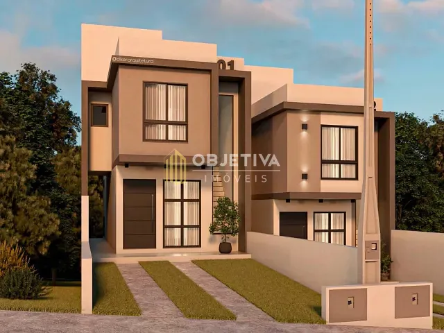 Casa 2 quartos e 2 banheiros, à venda, no bairro Petrópolis em Novo Hamburgo