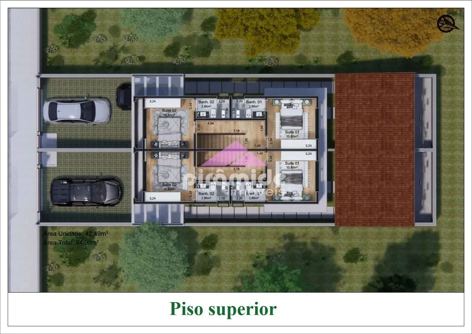Casa, 2 quartos, 115 m² - Foto 3