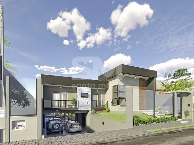 Casa 3 quartos e 1 banheiro, à venda, no bairro Engenho Braun em Chapecó