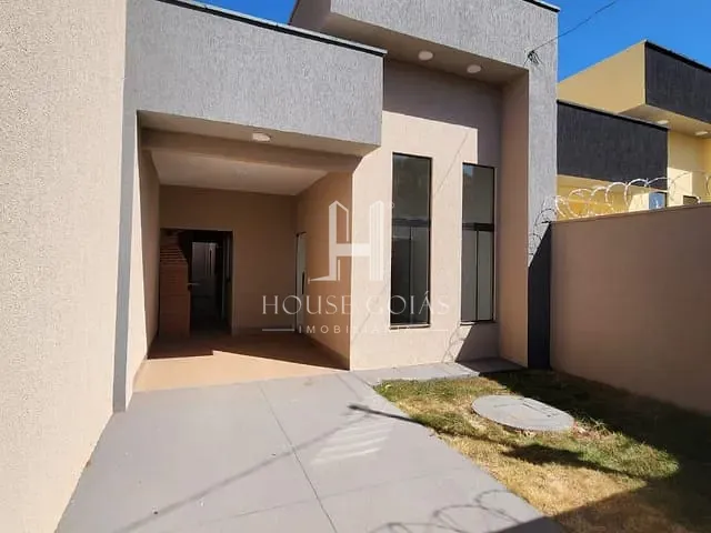 Casa com 120m² 2 quartos e 2 banheiros, à venda, no bairro Residencial Triunfo em Goianira