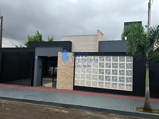 Casa com 270m² 3 quartos e 3 banheiros, à venda, no bairro Jardim do Café em Cambé