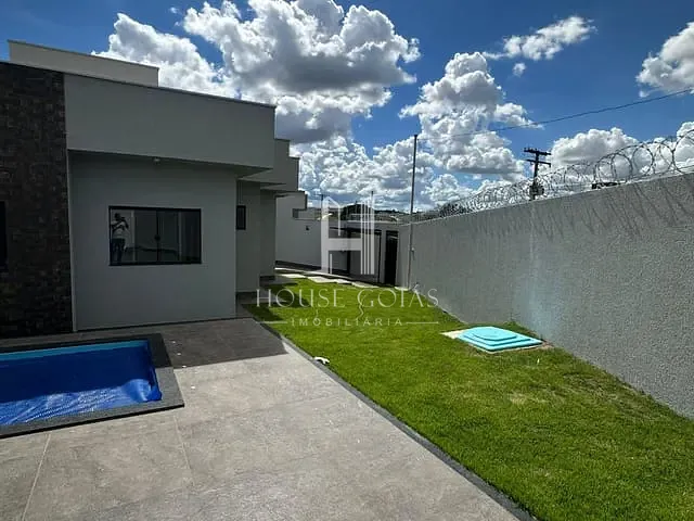 Casa com 289m² 3 quartos e 2 banheiros, à venda, no bairro Residencial Solar Central Park em Aparecida de Goiânia