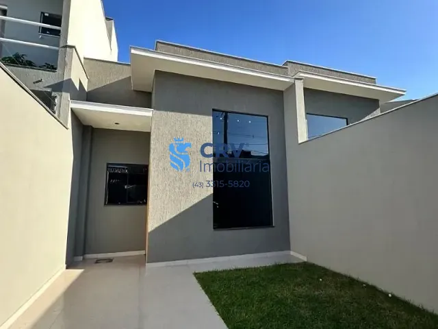 Casa com 125m² 3 quartos e 2 banheiros, à venda, no bairro Loteamento Chamonix em Londrina