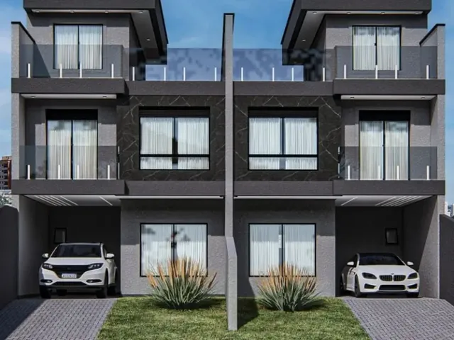 Casa com 109m² 3 quartos e 3 banheiros, à venda, no bairro Tingui em Curitiba