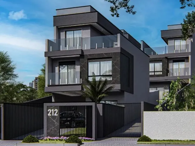 Casa com 109m² 3 quartos e 3 banheiros, à venda, no bairro Tingui em Curitiba