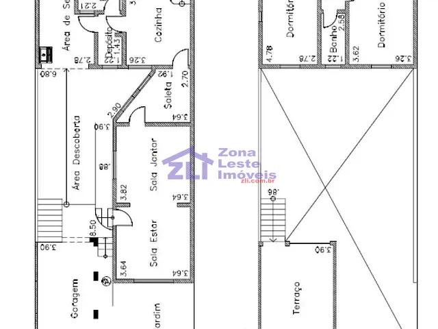 Casa com 160m² 2 quartos e 1 banheiro, à venda ou para alugar, no bairro Chácara California, Tatuape em São Paulo