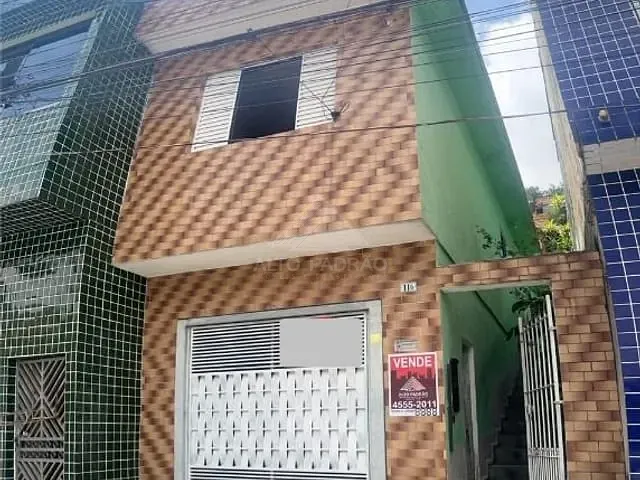 Casa com 125m² 3 quartos e 1 banheiro, à venda, no bairro Vila Magini em Mauá