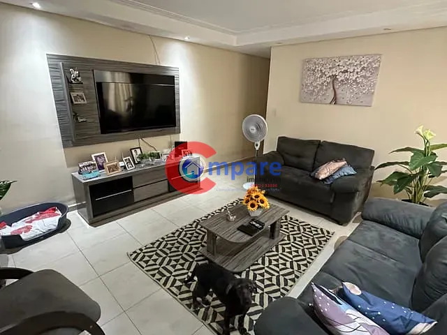 Casa com 177m² 2 quartos e 2 banheiros, à venda, no bairro Jardim Santa Mena em Guarulhos