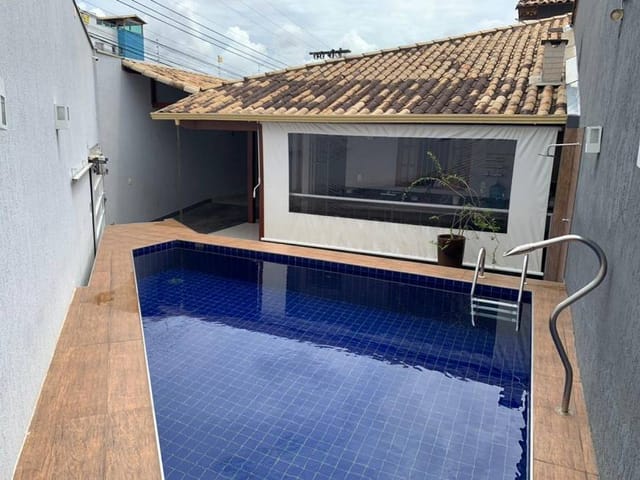 Foto do Casa - Casa 3 Quartos, 2 Banheiros, sendo 1 suíte, 4 Vagas, com Piscina e Área Gourmet, Bairro Santa Branca, Belo Horizonte. | Deltalar Imóveis