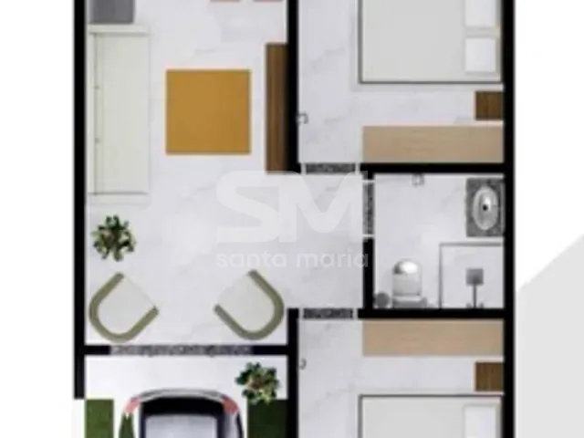 Casa com 96m² 2 quartos e 1 banheiro, à venda, no bairro Autódromo em Chapecó