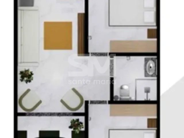 Casa com 96m² 2 quartos e 1 banheiro, à venda, no bairro Vederti em Chapecó