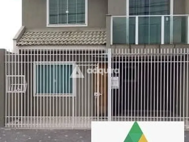 Sobrado 3 quartos e 3 banheiros, à venda, no bairro Ronda em Ponta Grossa