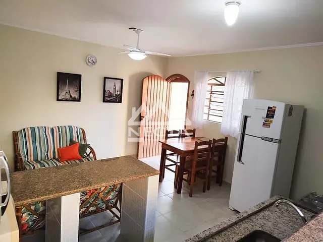 Casa com 76m² 2 quartos e 2 banheiros, à venda, no bairro Sapé em Ubatuba