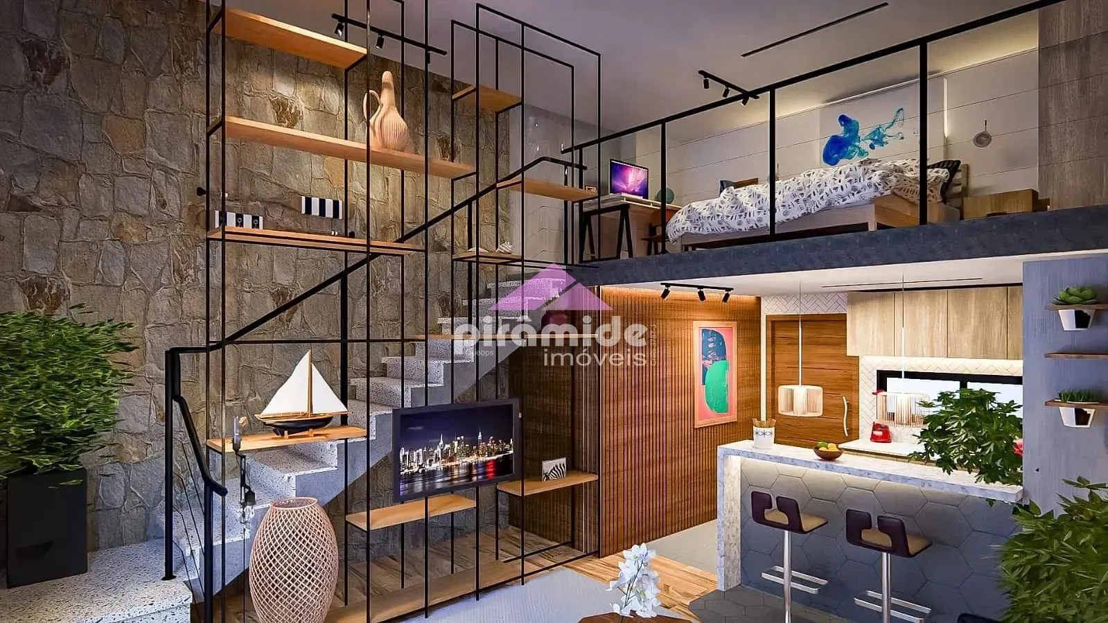 Casa, 1 quarto, 55 m² - Foto 9