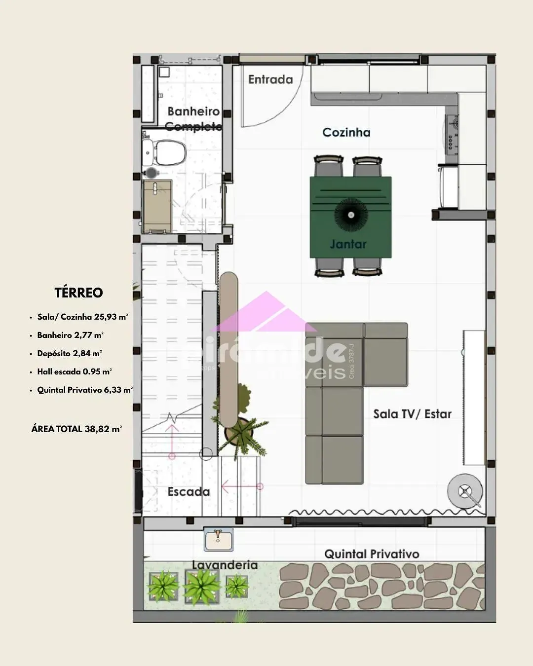 Casa, 1 quarto, 89 m² - Foto 8