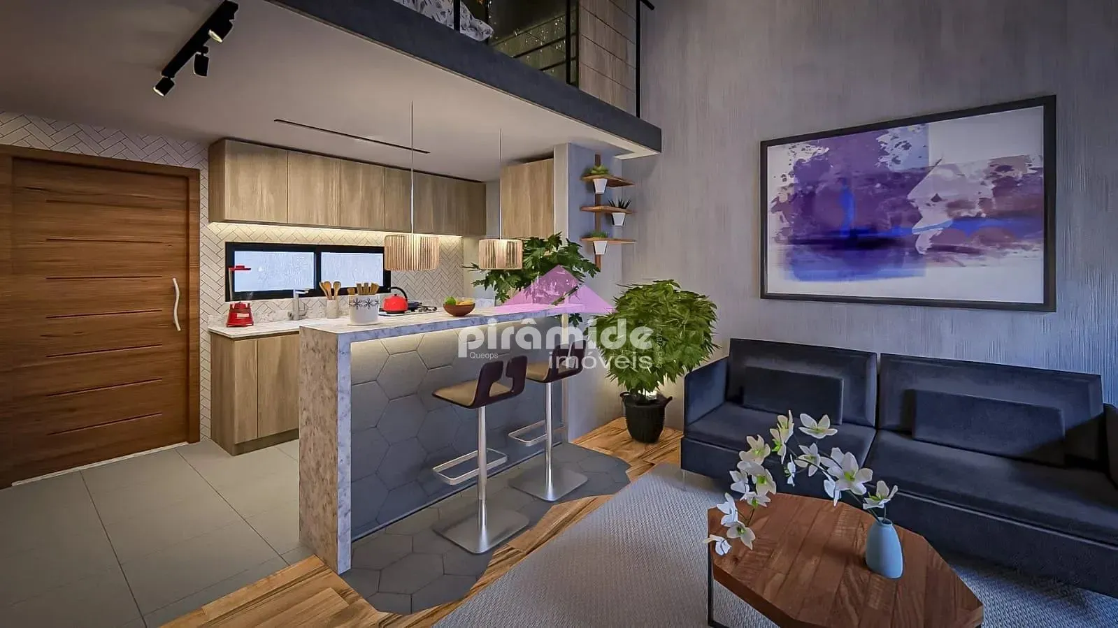 Casa, 1 quarto, 67 m² - Foto 2