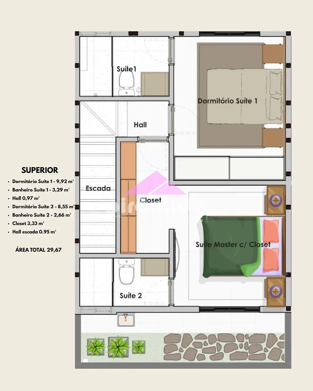 Casa, 1 quarto, 67 m² - Foto 7