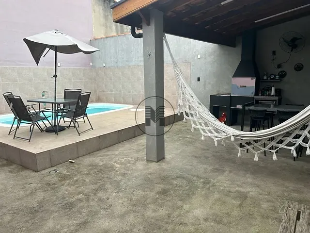 Casa 2 quartos e 3 banheiros, à venda, no bairro Parque do Sol em Guaratinguetá