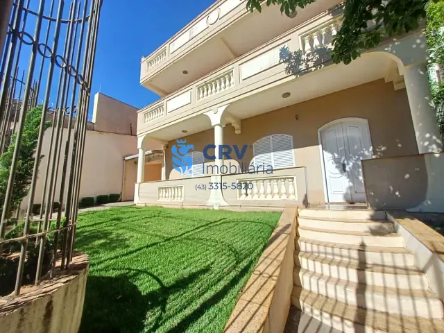 Casa com 550m² 5 quartos e 7 banheiros, à venda ou para alugar, no bairro Canaã em Londrina