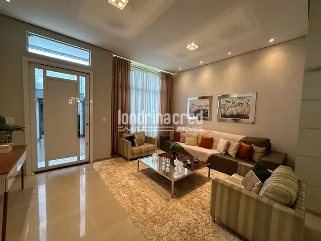 Casa com 300m² 3 quartos e 4 banheiros, à venda, no bairro Jardim Pacaembu em Londrina