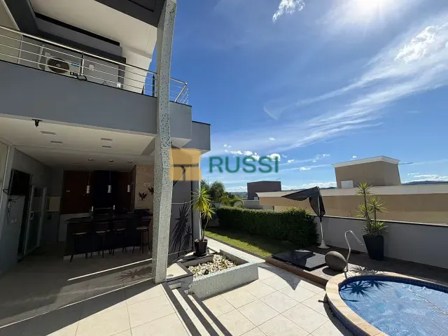 Casa com 450m² 4 quartos e 5 banheiros, à venda ou para alugar, no bairro Condomínio Residencial Jaguary em São José dos Campos