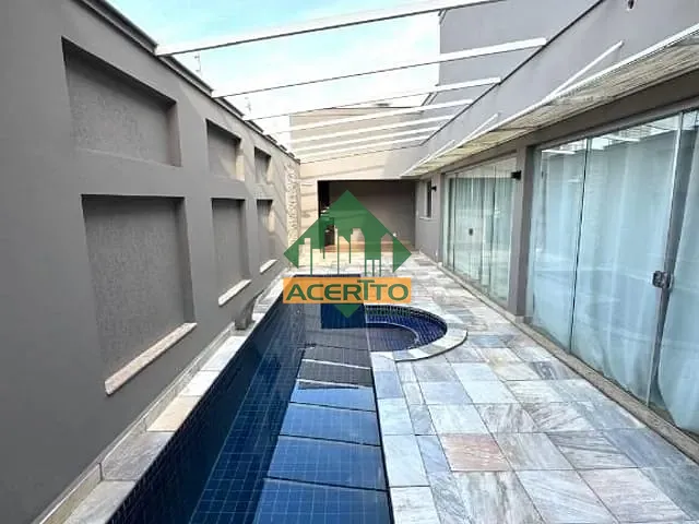 Casa com 283m² 2 quartos e 4 banheiros, para alugar, no bairro Saudade em Araçatuba