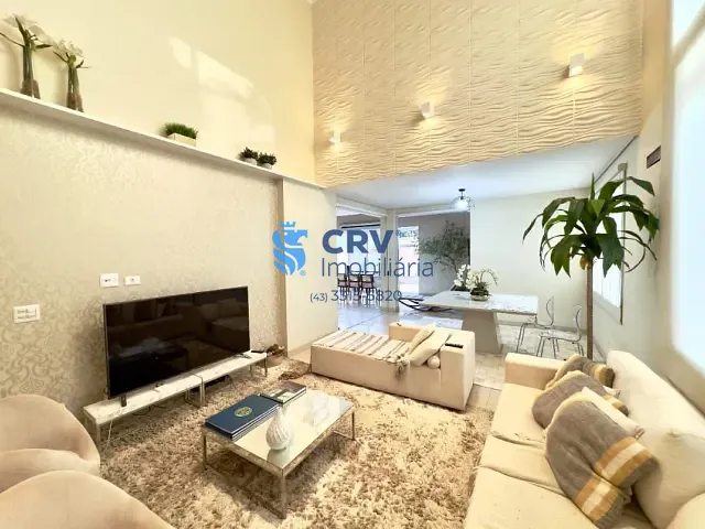 Casa com 277m² 3 quartos e 5 banheiros, à venda, no bairro Gleba Palhano em Londrina