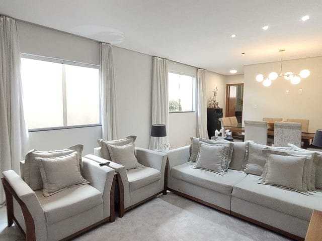 Foto do Casa - Casa Geminada moderna, 3 Quartos, 3 banheiros, 1 suíte, 4 Vagas com quintal, Bairro Rio Branco, Belo Horizonte, MG | Deltalar Imóveis